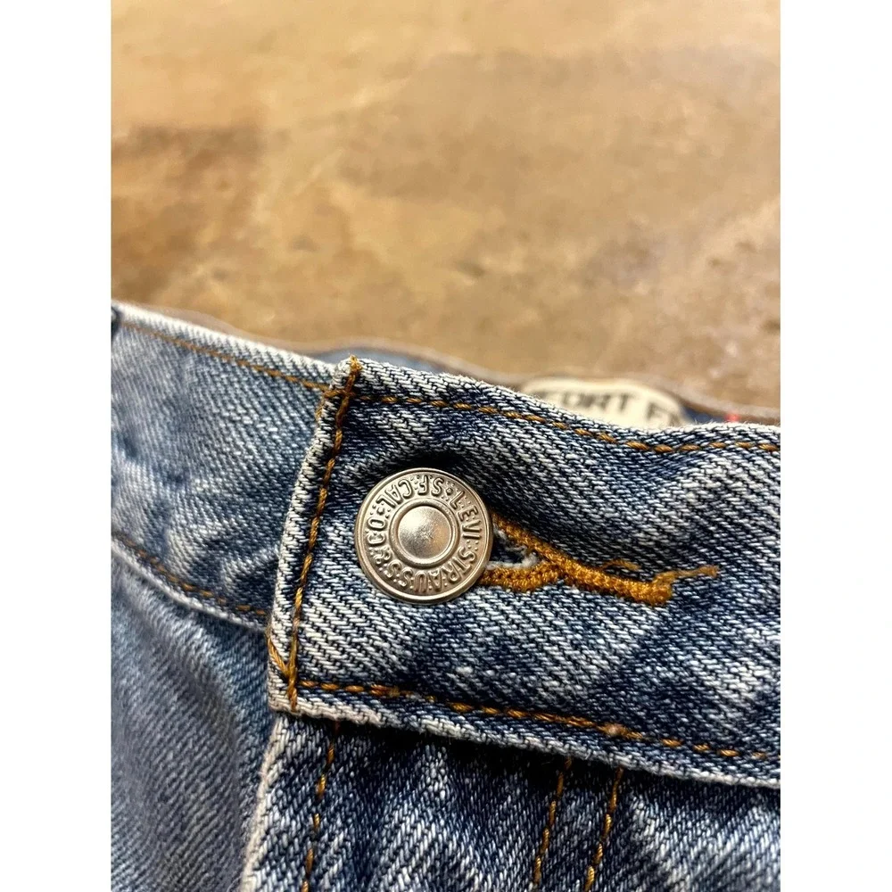 VTG Levi's 560 Comfort Fit Jeans Men 36x34 Blue Denim Stonewash Cotton High Rise